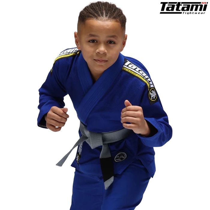Tatami m1 дитяче кімоно для джиу джитсу kids nova absolute blue gi