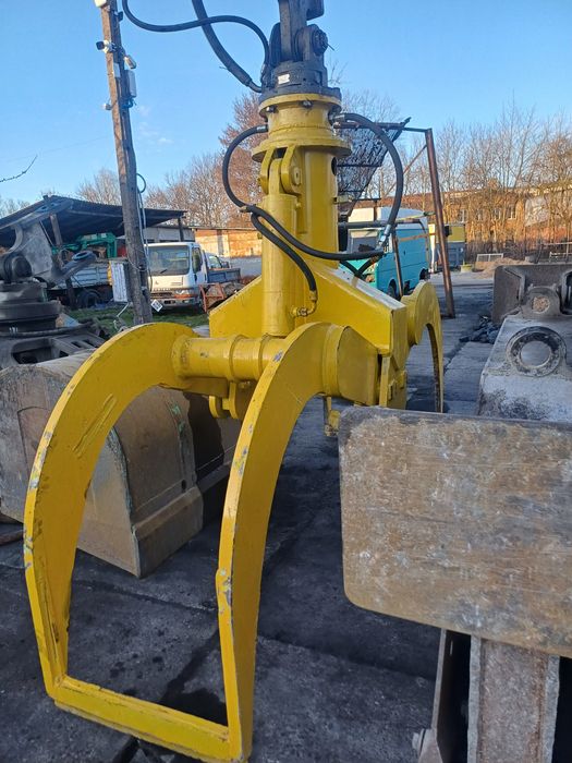 Chwytak do drewna , do koparki 25-30ton z rotatorem