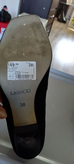 Czarne szpilki lasocki