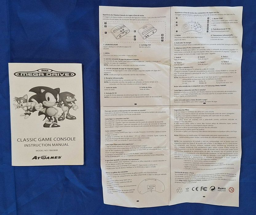 Consola Sega Mega Drive