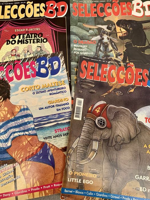 Três numeros Selecções BD