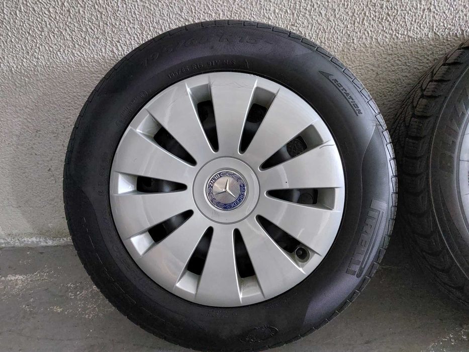 Pneus 195/65/15 semi novos