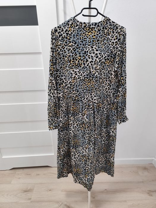 Sukienka w panterkę S ciąża karmienie