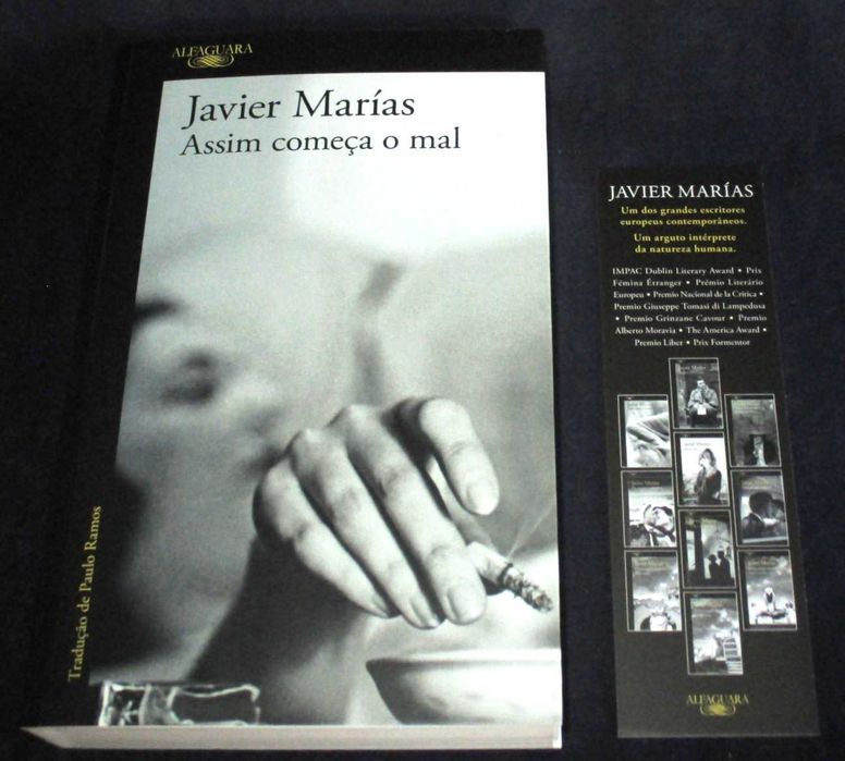 Livro Assim Começa o Mal Javier Marías