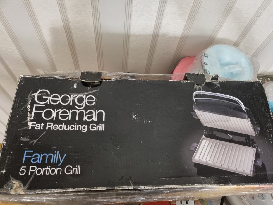 електрогриль, притискний  george foreman 22160