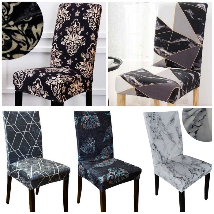 Чохол на стілець Чохли на стільці Велюрові Універсальні Туреччина