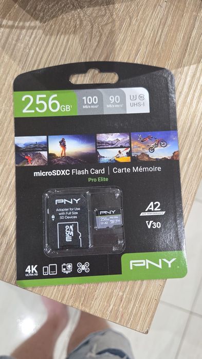 Nowa karta pamięci PNY Pro Elite 256GB microSDXC V30 4K