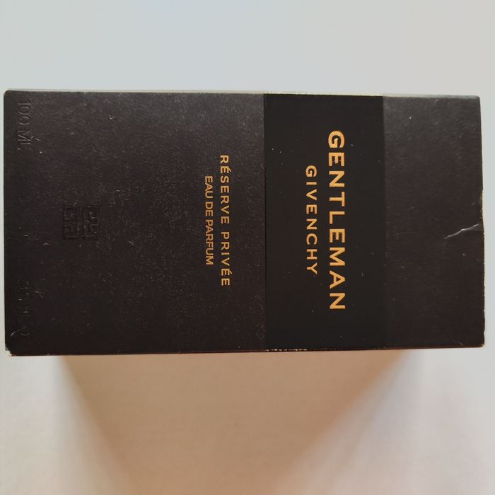 Frasco de perfume vazio original - Givenchy Gentleman Réserve Privée
