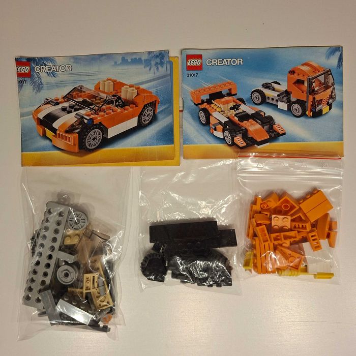 Lego Creator 31017 3w1, Słoneczny śmigacz