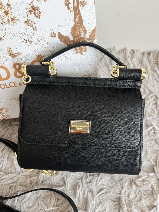 Czarna torebka Dolce & Gabbana Sicily