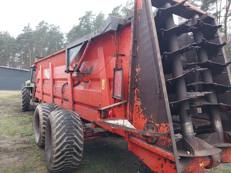 Rozrzutnik obornika Brochard dragon 2 tandem,własna hydraulika, klapa