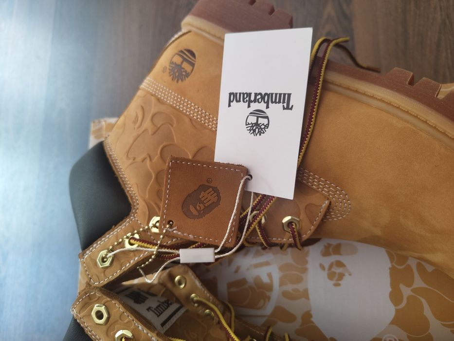 Timberland 6" Premium BAPE x Undefeated Limited Edition
