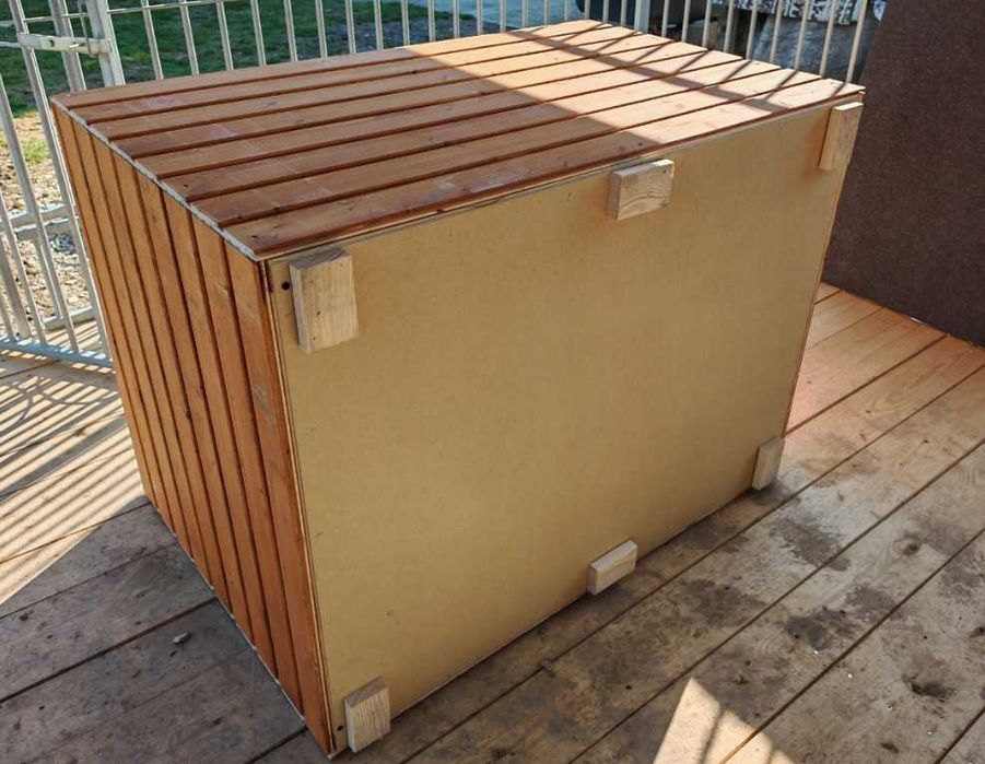 Duża Buda dla Psa 96x66x67cm Chroni przed Słońcem!!!  Otwierany Dach - Wysyłka Gratis!!!