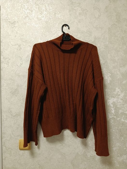 Теплий светр-сукня