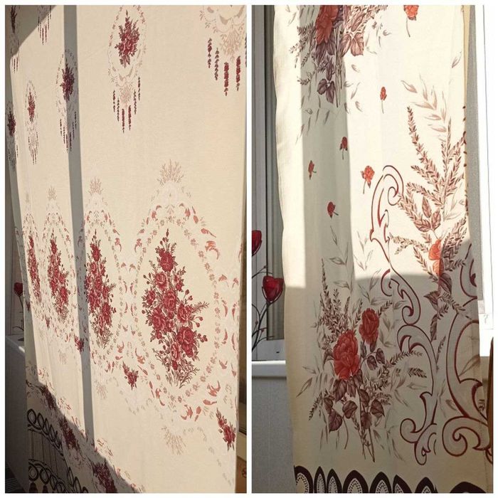 Гардина на кухню, в комнату