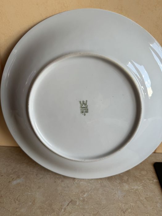 Talerz ozdobny z porcelany Wawel