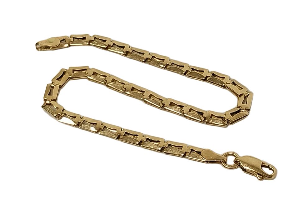 złota bransoletka 585 3,27G DŁ.18CM