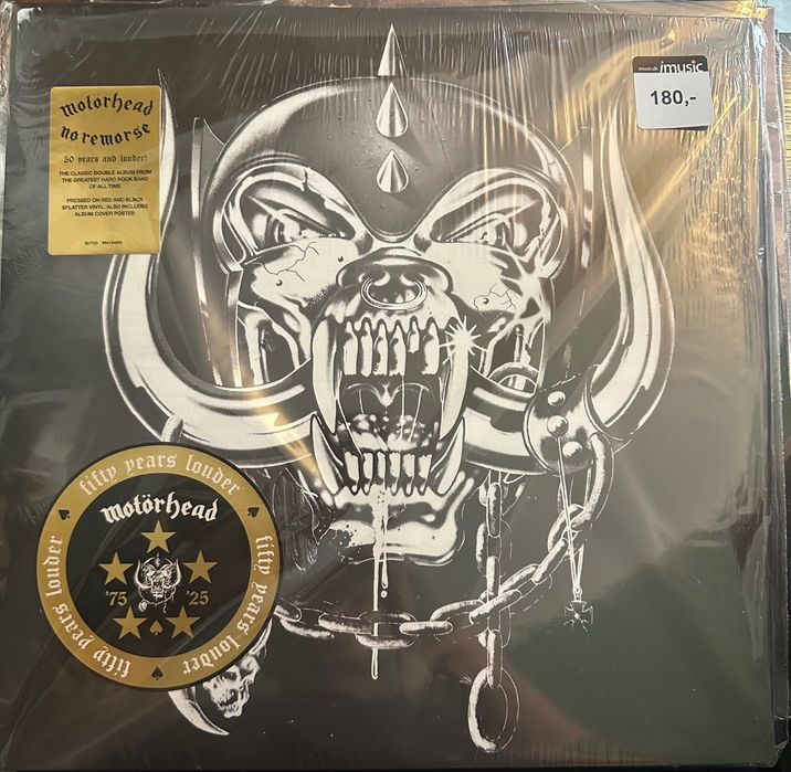 Motorhead No Remorse, winyl, 2LP, nowa, folia