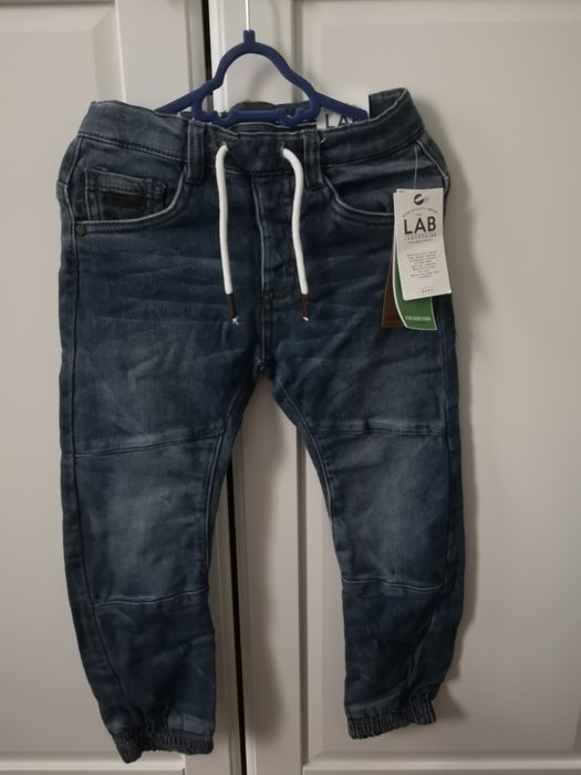NOWE Jeansy joggery Kappahl r. 116