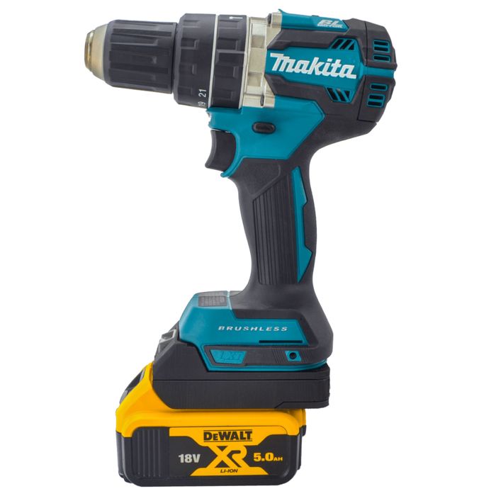 Adapter do narzędzia Makita dla akumulatora DEWALT/Milwauke 18v