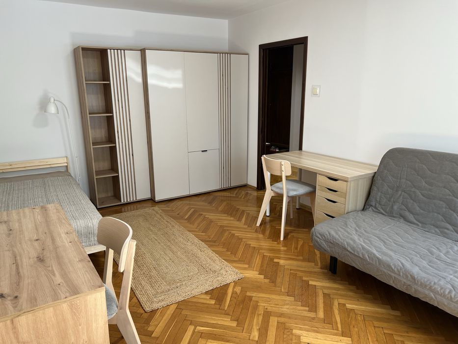 Duży pokój w mieszkaniu 3-pokojowym | 60 m2 | przy AGH | ul. Czarnowiejska, Kraków