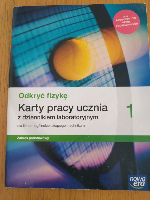 Odkryć fizykę 1. Karta pracy ucznia z dziennikiem laboratoryjnym