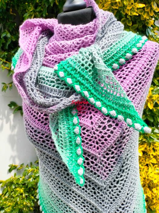 Chusta ażurowa Favola