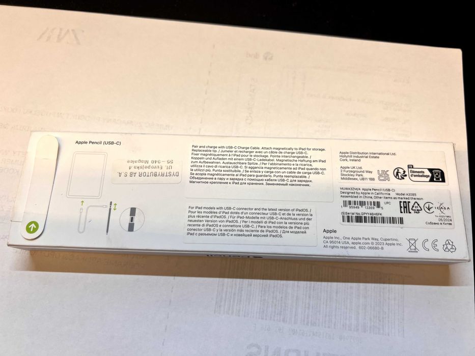 Nowy, Zaplombowany Apple Pencil (USB C) Kraśnik • OLX.pl