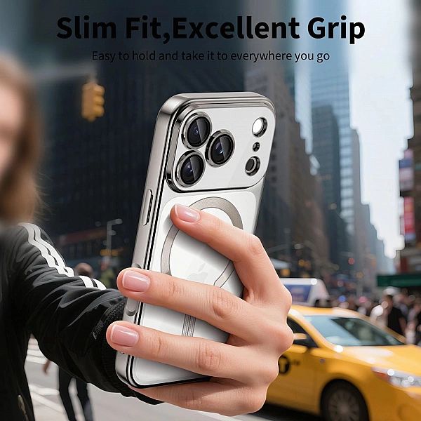 Tech-Protect Magflex Magsafe Iphone 17 Pro Max Shiny Silver