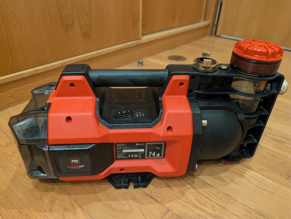 Bomba Aqui na 36/34 einhell como nova GARANTIA