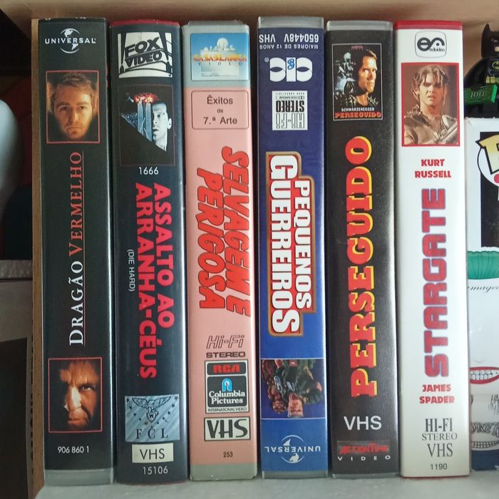 Vários Filmes VHS para coleção