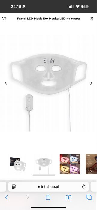 Silk'n LED Face Mask 100