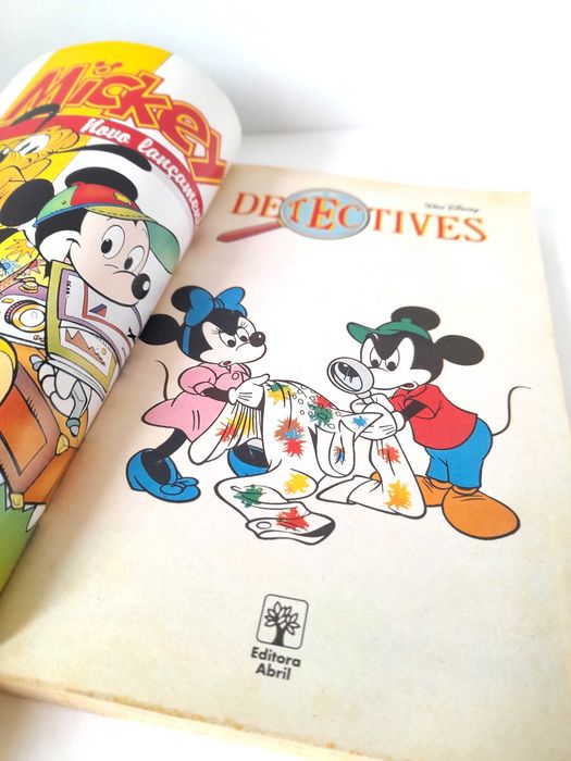 Livro de BD Disney Especial Número 124 Coleção Anos 80