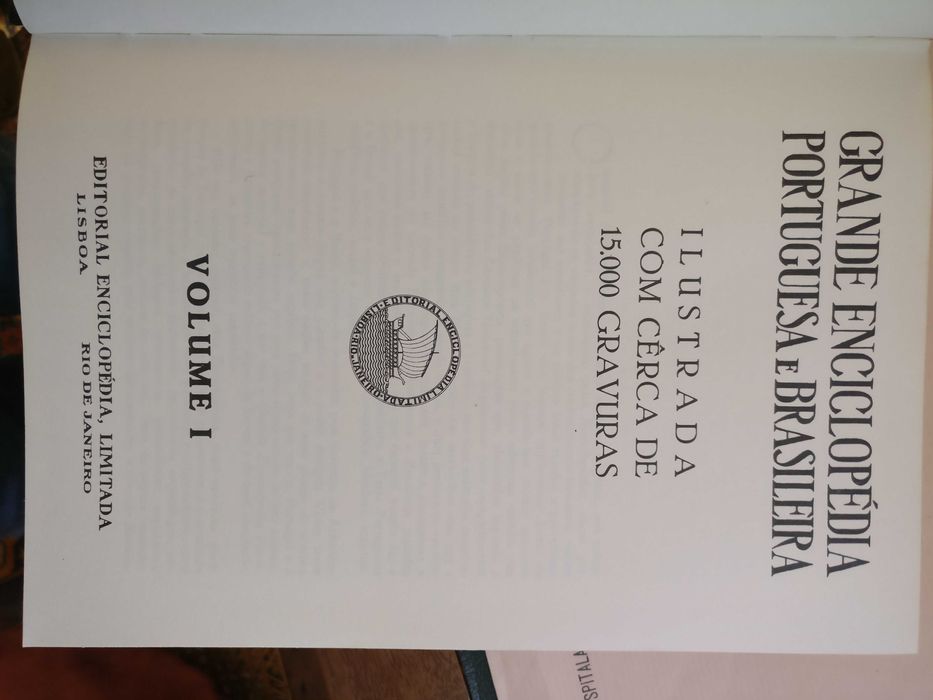 Grande Enciclopédia Portuguesa Brasileira 40 vols