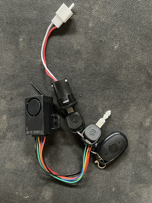 Сигналізація, замок запалення, ключі велоскутера Forte GS500,Lucky