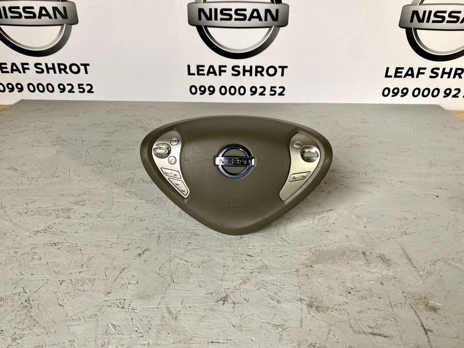 Подушка безпеки руля Airbag Nissan Leaf подушка водія Нісан Ліф шрот