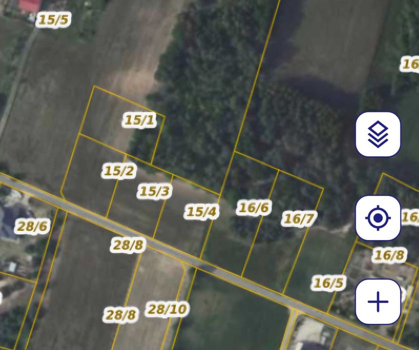 Działka budowlana 1330m2 Stary Witoszyn