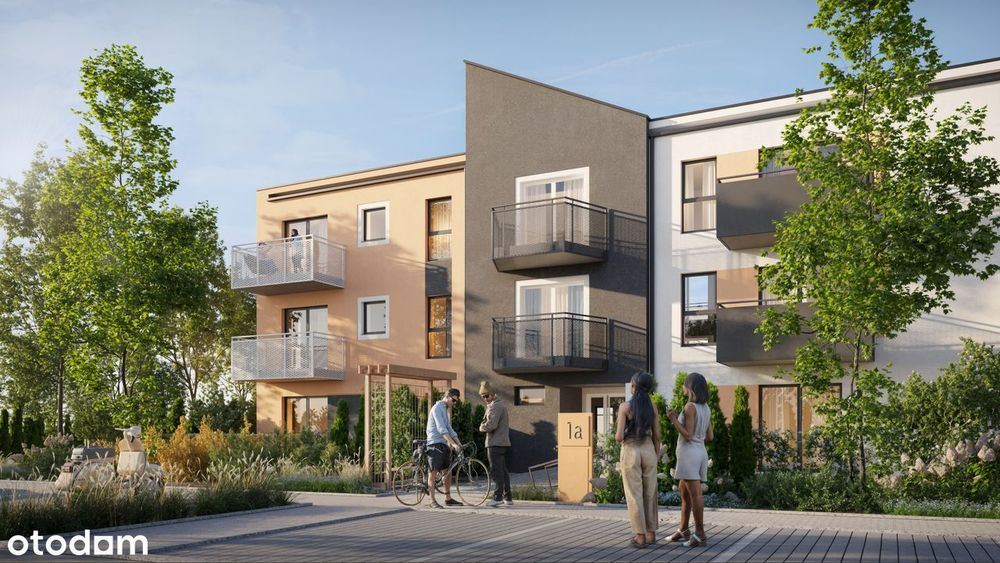 2-pokojowe mieszkanie 39m2 + balkon Bez Prowizji