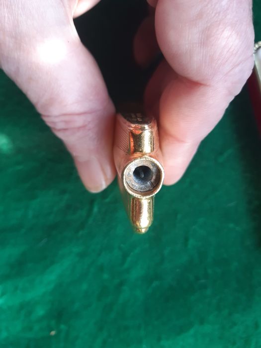 Isqueiro Ronson Varoflame Gold plated na cx original