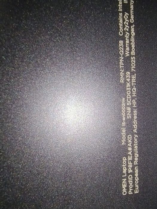 Laptop gamingowy HP OMEN Ryzen 5 GTX1660Ti 16GB 512SSD Win11 stan bdb