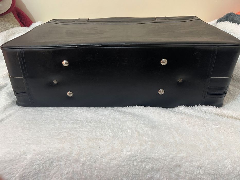 Mala Antiga de viagem Preta