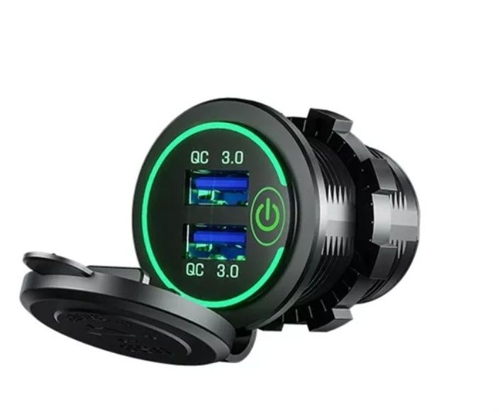 Встраиваемое зарядное устройство 2 x USB QC 3.0