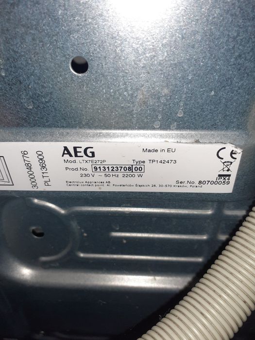 Pralka AEG LTX7E272P części