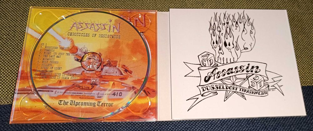 Assassin - Chronicles Of Resistance 2CD Thrash Metal