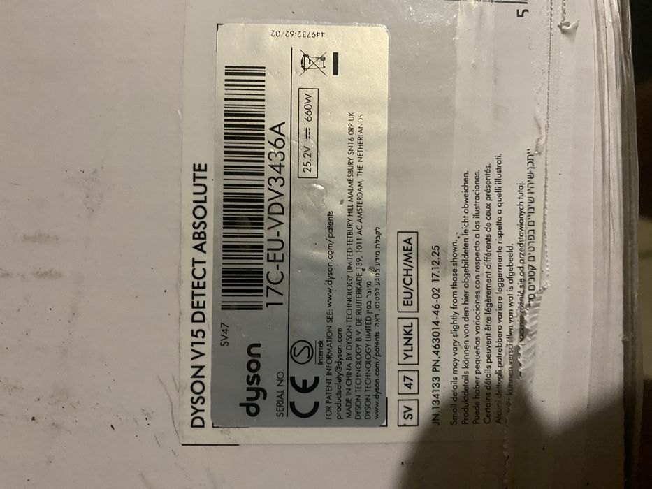 NOWY odkurzacz DYSON V15 Detect Absolute