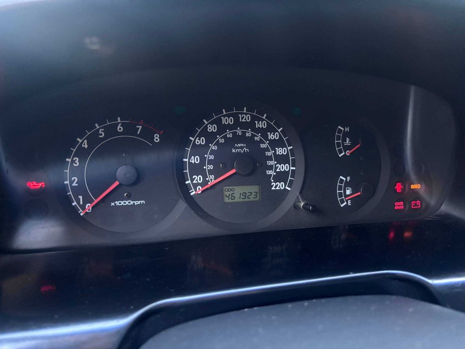 Kia Sephia 2003, Газ/Бензин