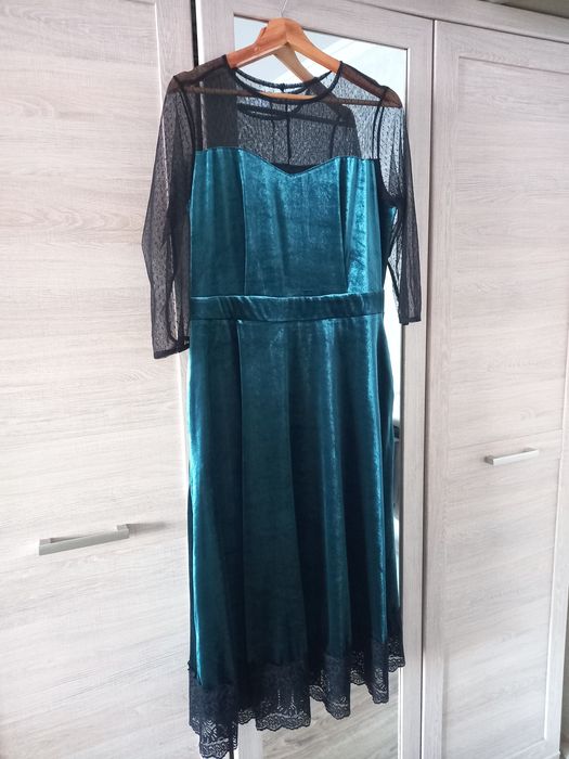 Сукня зелена 52 р.