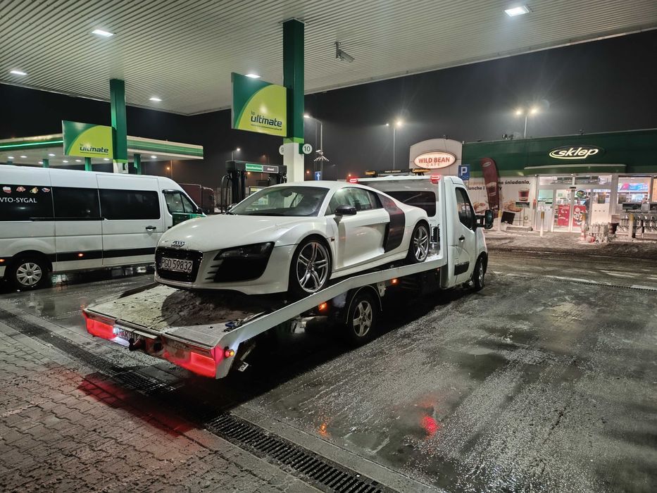Pomoc Drogowa 24H Holowanie S19 Dukla Barwinek Krosno Słowacja Węgry Chorwacja Laweta Bałkany