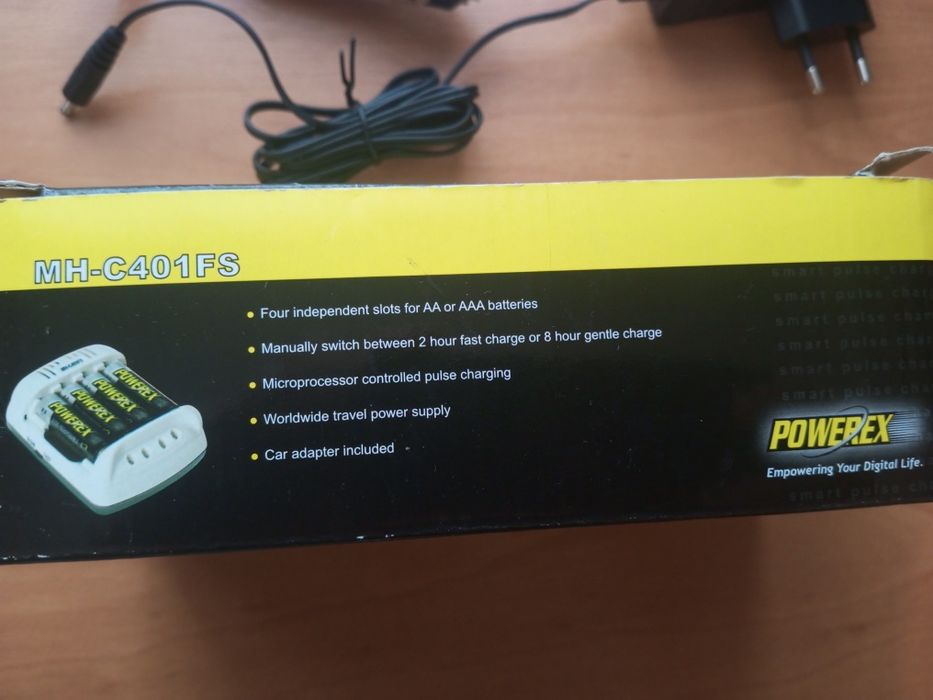 Зарядний пристрій Powerex (MAHA) MH-C401FS для NiMH / NiCd AA, AAA