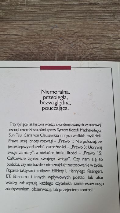 48 praw władzy Robert Greene